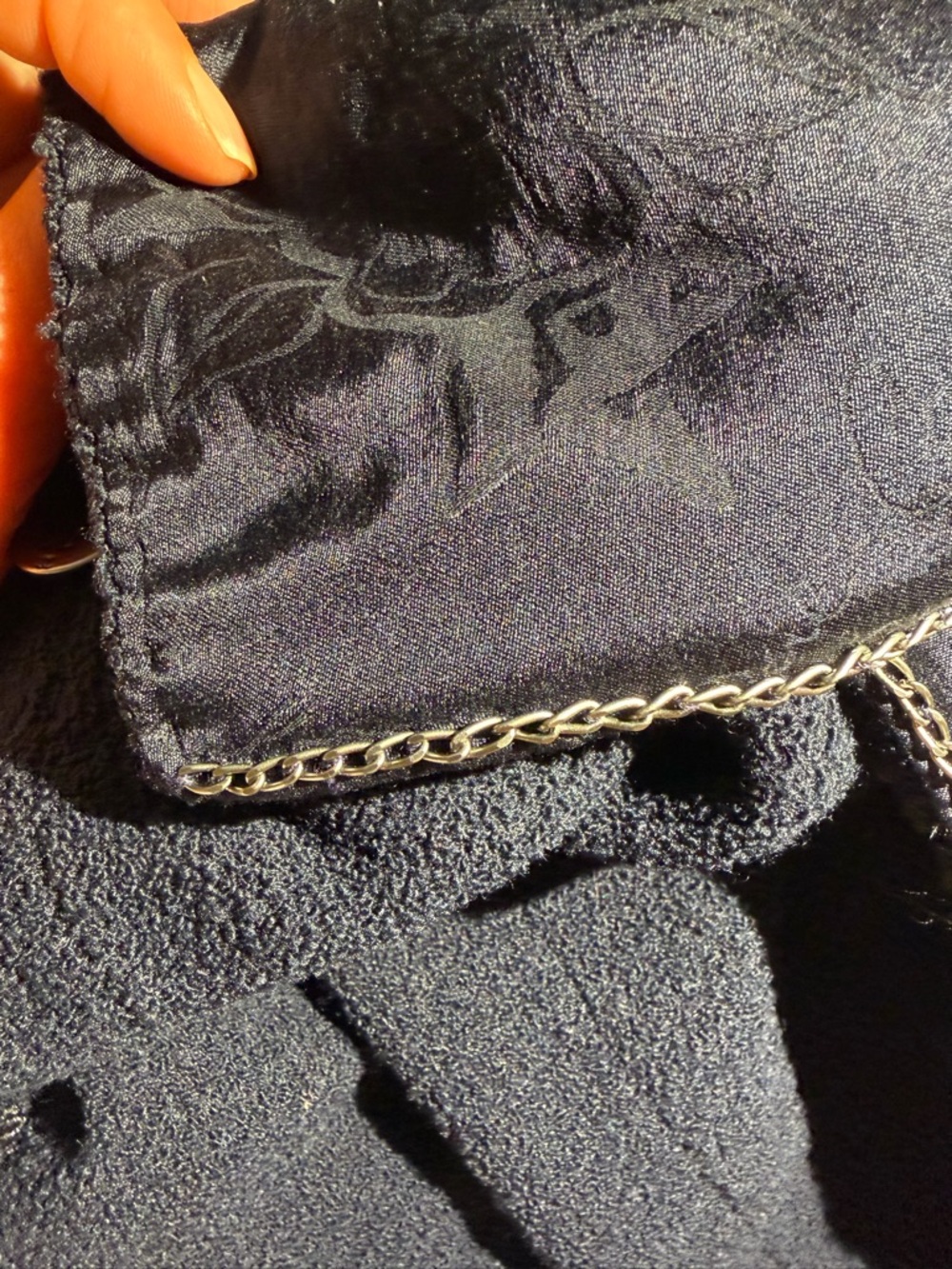 CHANEL Midnight Blue Press Sample Jacket, Size 38 - Picture 12 of 14